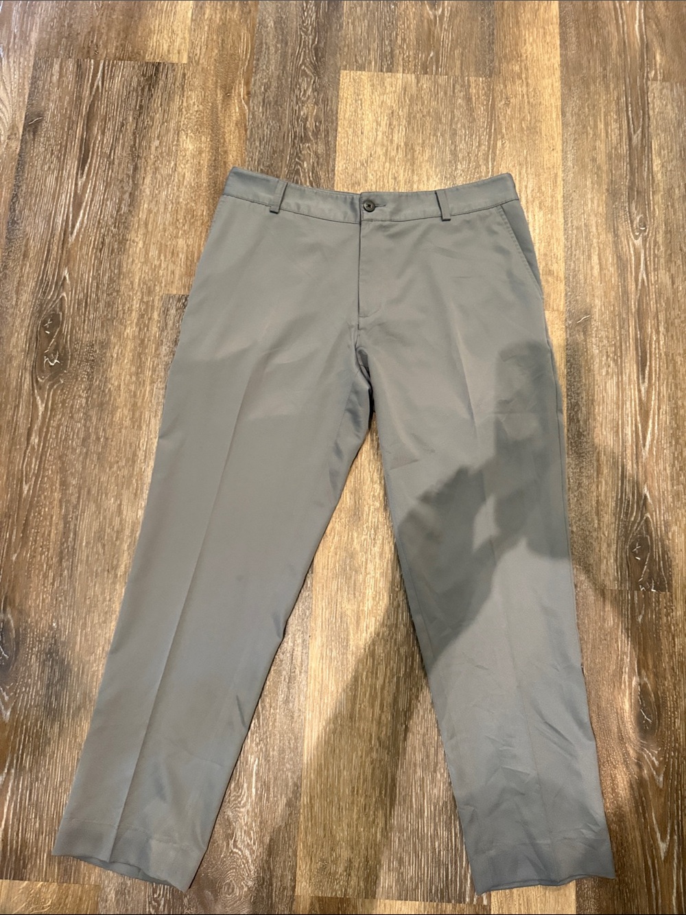 adidas Men's Gray Pants - Straight